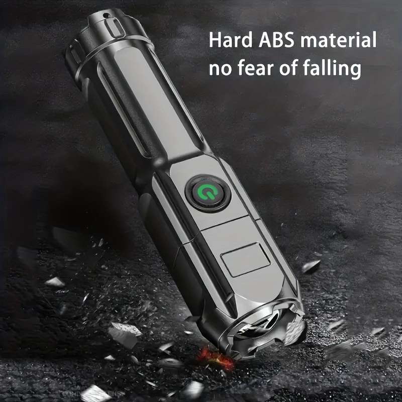 1PC Highend Black Flashlight Flashlight