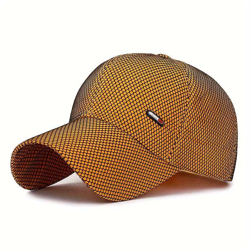 1pc New Stylish Baseball Cap Casual Breathable Dad Hat Stylish Adjustable Sunshade Sports Hats For