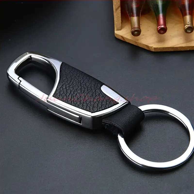 Leather Car Keychain Keyring Keychain
