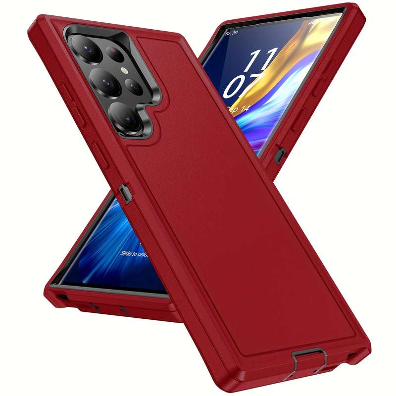1pc  Red  For Samsung Samsung Galaxy S23 Ultra Phone Cases