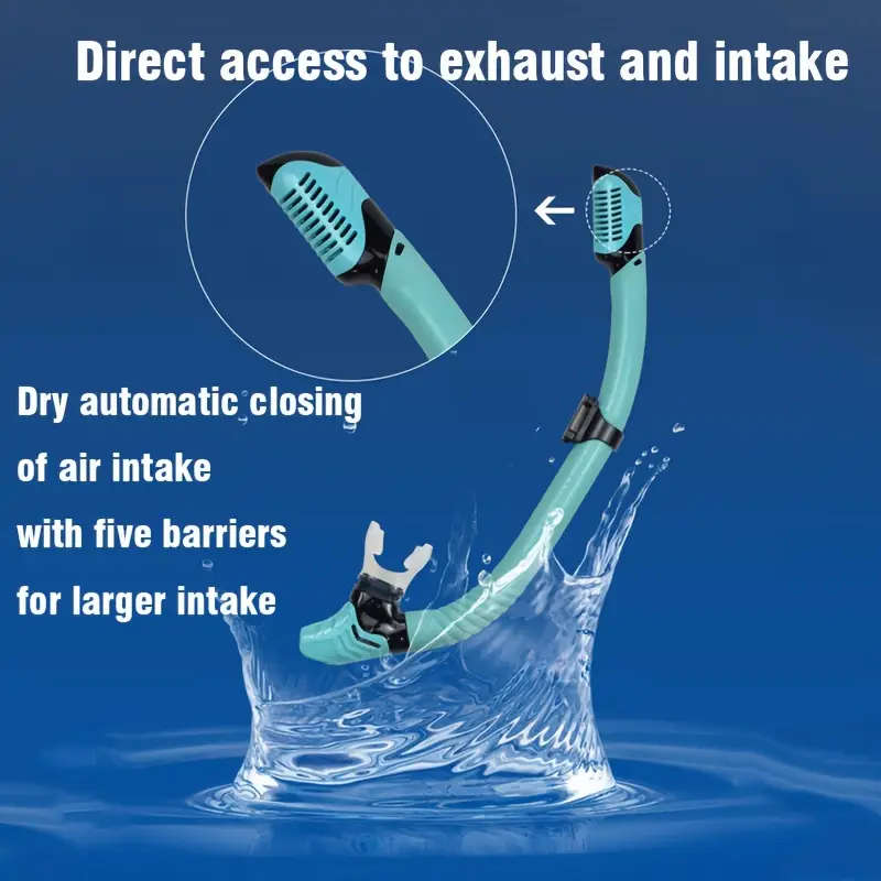 1pc Professional Snorkeling Dive Mask Set Anti-Fog Leak-Proof Dry Adult Snorkeling Goggles