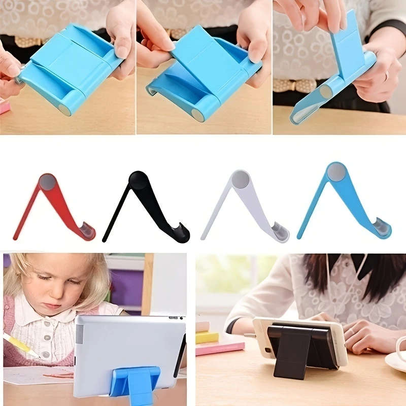 1pc Mobile Phone Holder Tablet Universal Lazy Stand Desktop Multifunctional Foldable Portable Phone