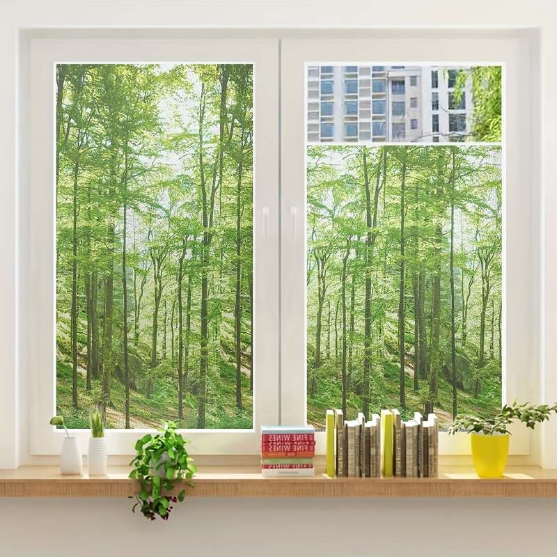 44.98x100.0cm   Door And Window Stickers