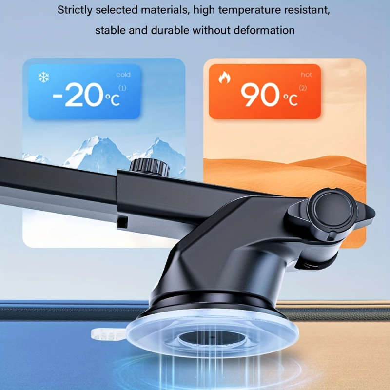 1pc Sucker Car Phone Holder Mount Stand GPS Telefon Mobile Cell Support for iPhone 13 12 11 Pro for