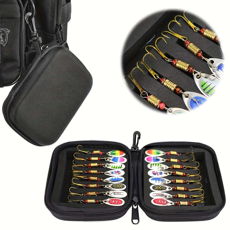 16pcs of Rotating Composite Sparkle Package Package Package Package Road Sub-Composite Sparkle Bait