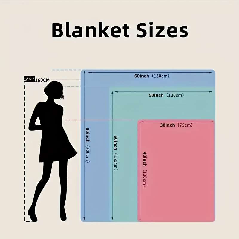 1ps Blanket Size 76.2X101.6Cm