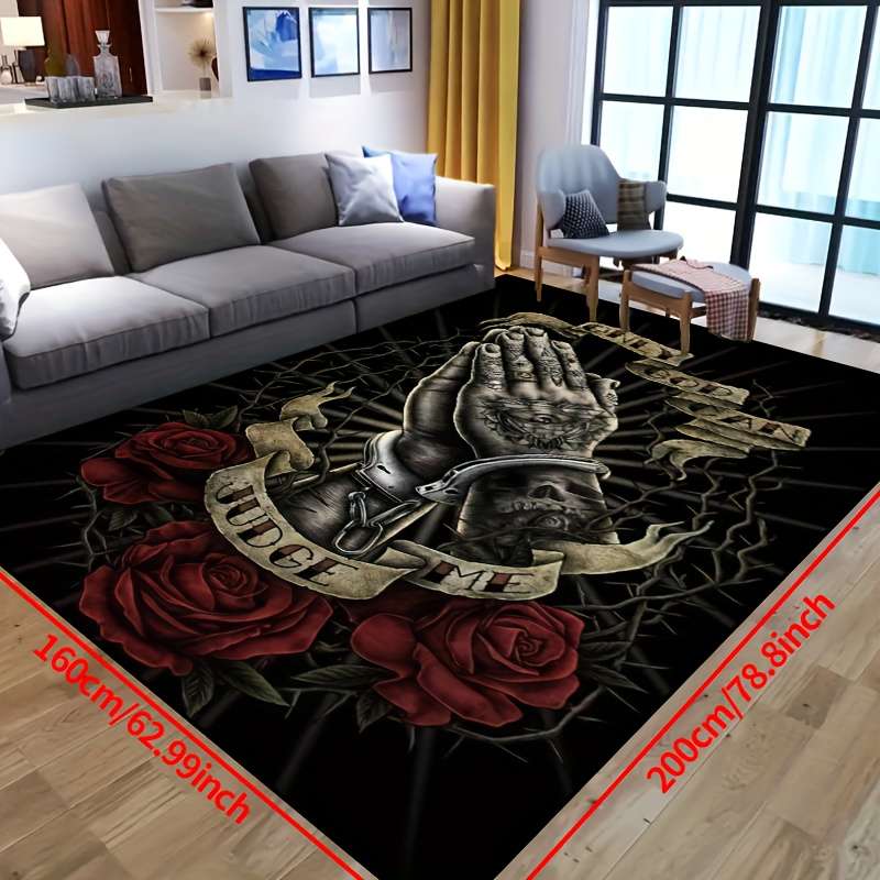 1Pc 78.74x119.38cm Floor Mat