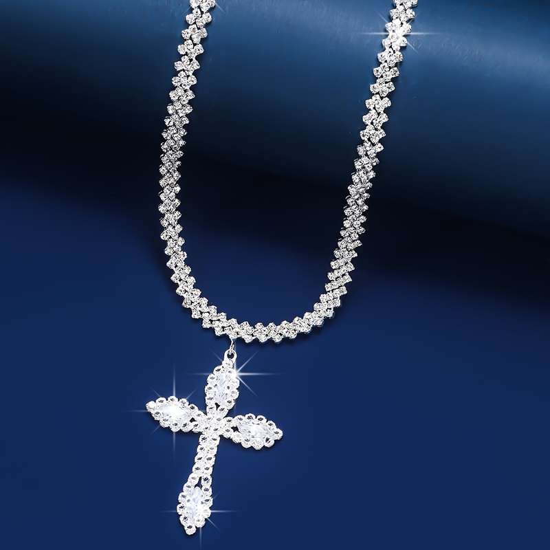 1 Piece Silvery Jesus Theme Pendant