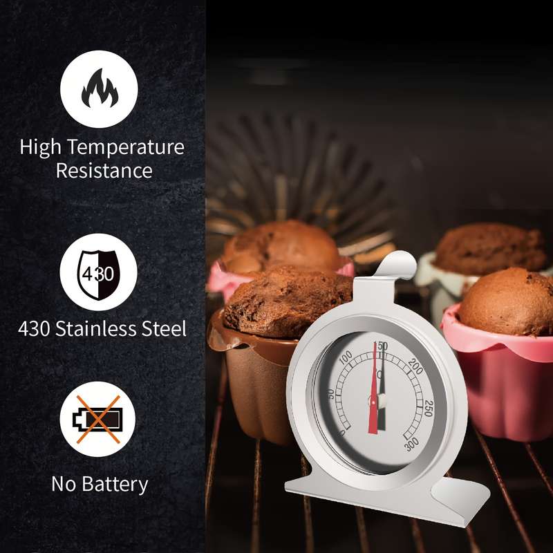 1-Pack Oven Thermometer 0-300C Oven