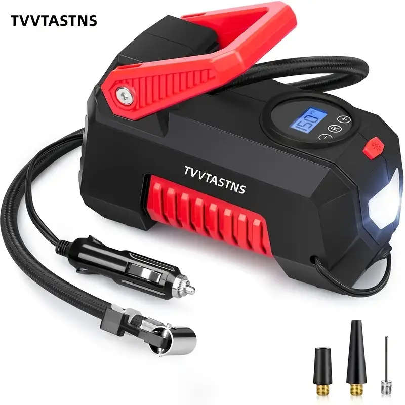1pc Air Compressor Tire Inflator Portable Air Pump For Car Tires 12V DC Auto Tire Pump With Digital
