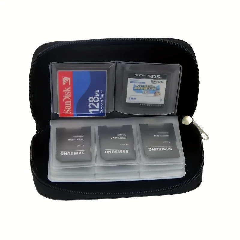1 Portable Multi-function PVC Camera Card Storage Bag