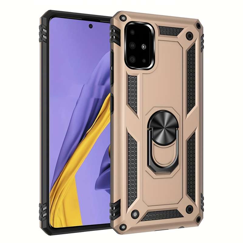 1pc Golden For Samsung Galaxy A51 Phone Cases