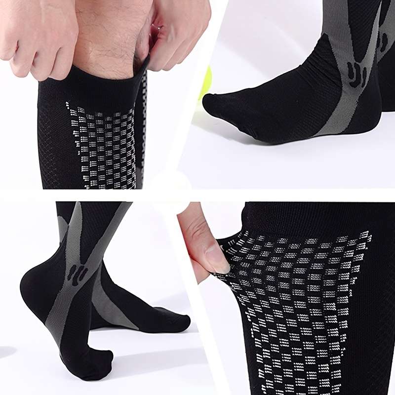 1 Pair Green Size XL Socks