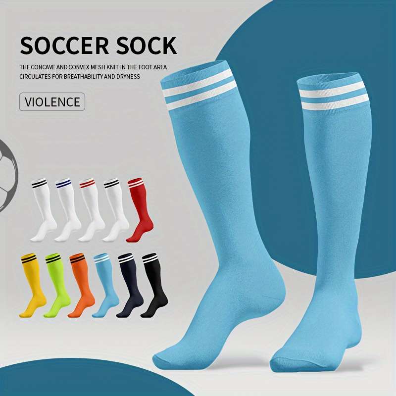 1 Pair Fluorescent Green One Size Socks
