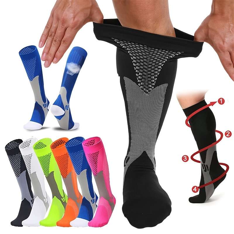 1 Pair Green Size XL Socks