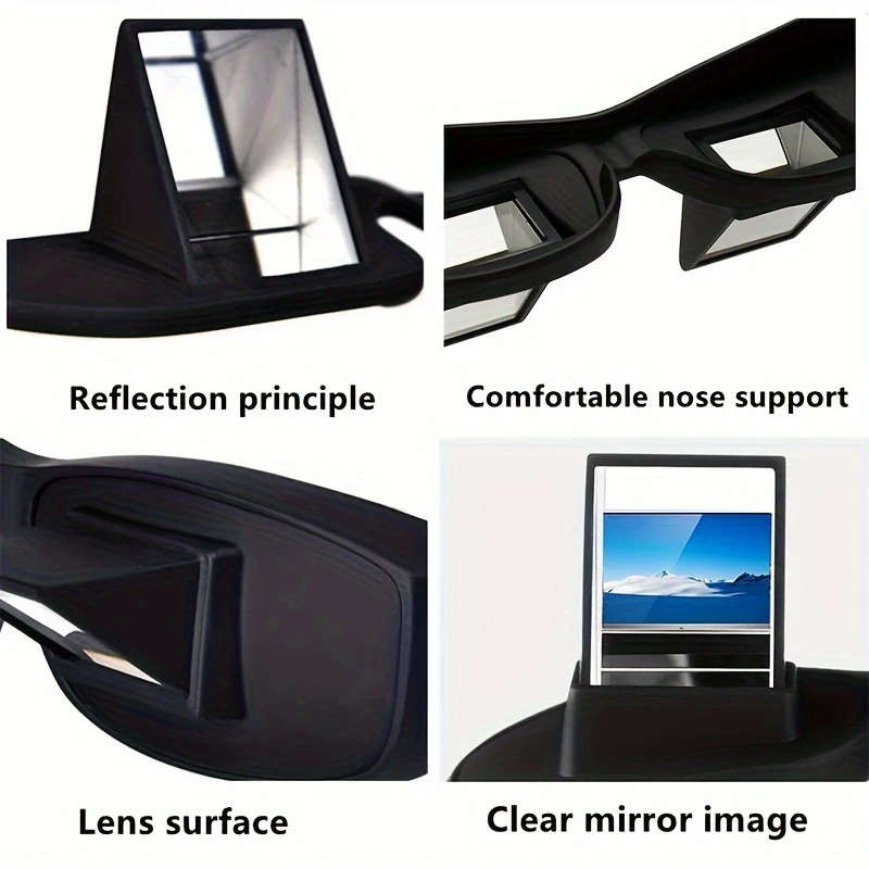 1Pc Comfortable Lazy Refraction Glasses For Reading Watching Tv  Playing Phone Neck Anime Themed Acc