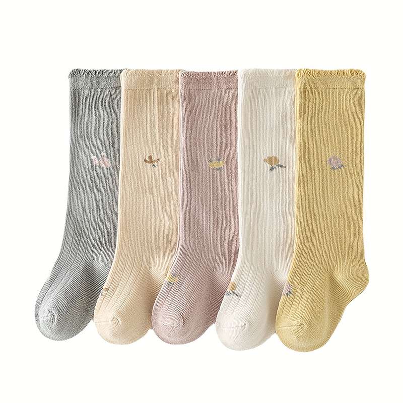 1Pairs Sock Grey Beige Pink White Yellow Size 0 6 Months