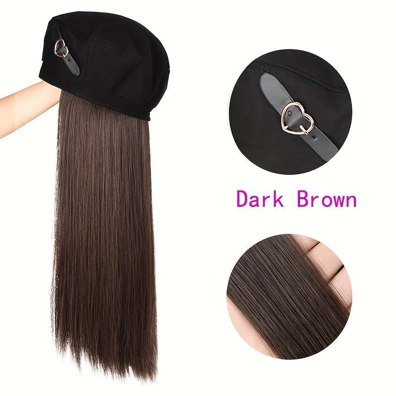 1Pc Light Brown 66.04cm Fashion Design Wig