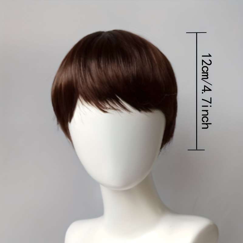 1Pc Black 10.16cm Fashion Design Wig