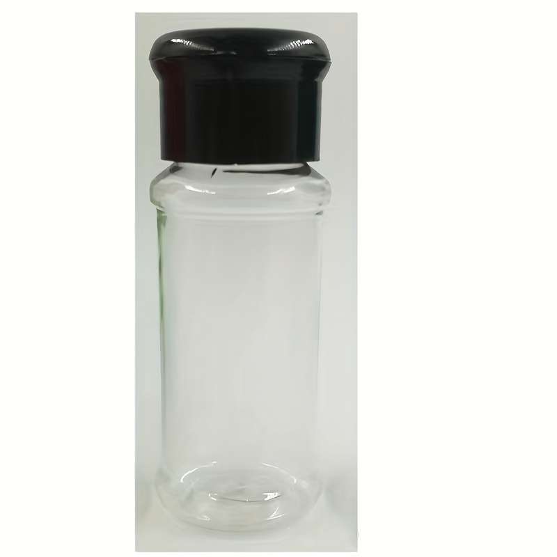 10pcs Plastic Spice Jar Spice Bottle Seasoning Bottle Kitchen Seasoning Jar Outdoor Pepper