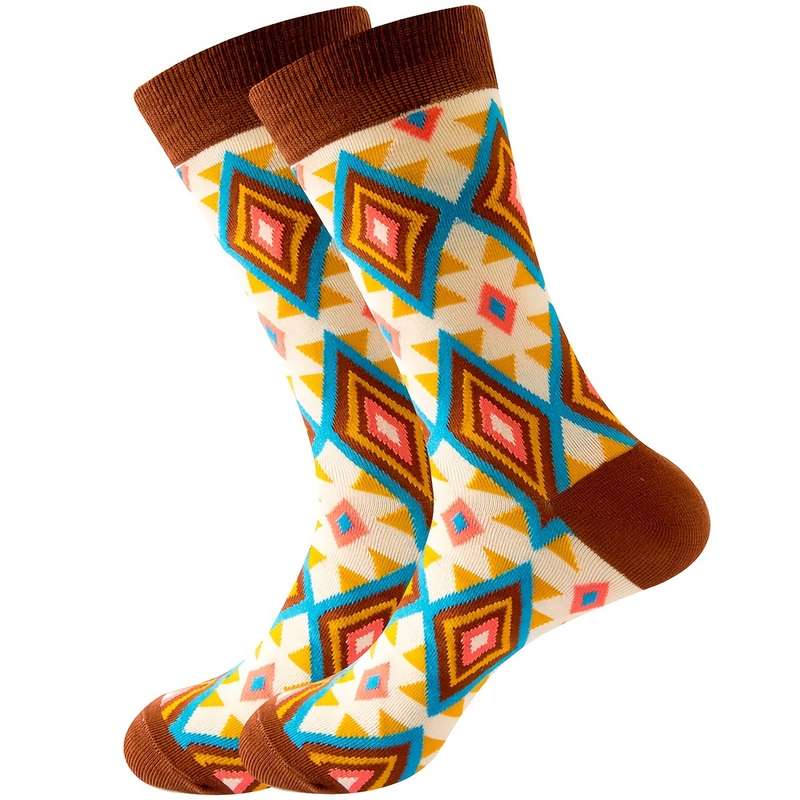 1 Pair Khaki One Size Socks