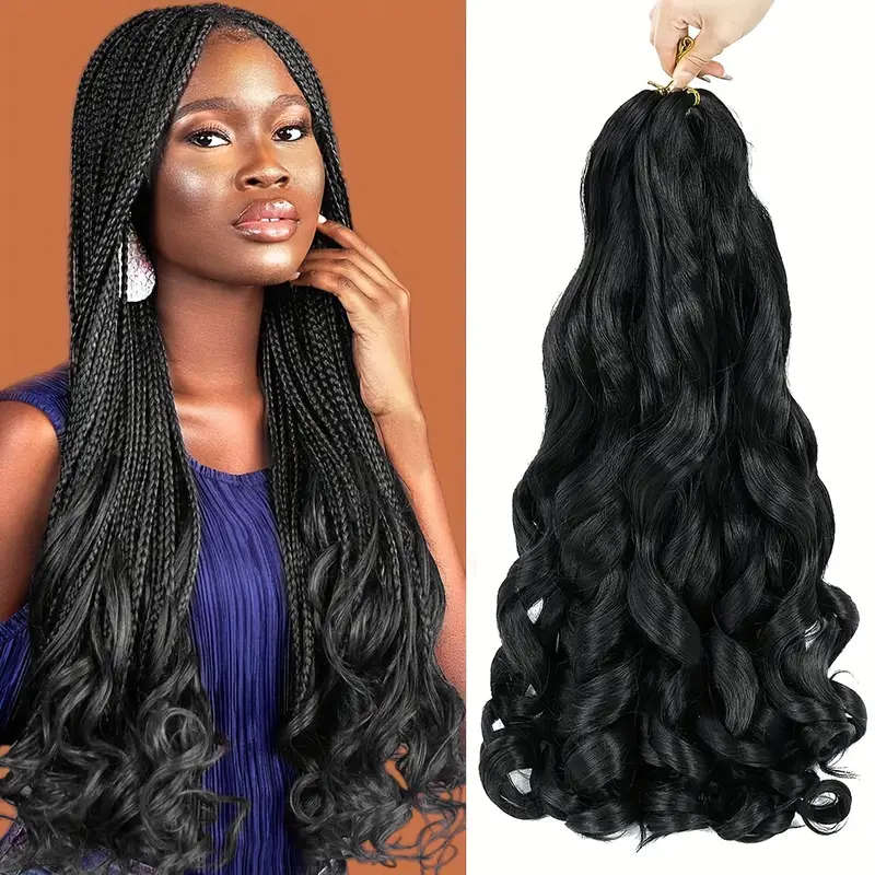 Crochet Hair French Curly Braiding Hair