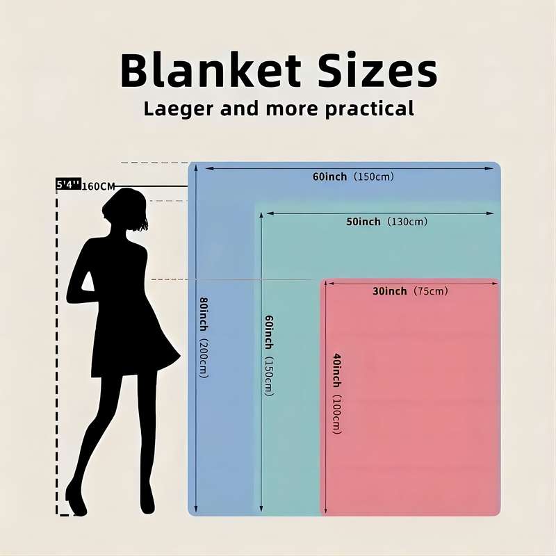 1ps Blanket Size 70X100Cm