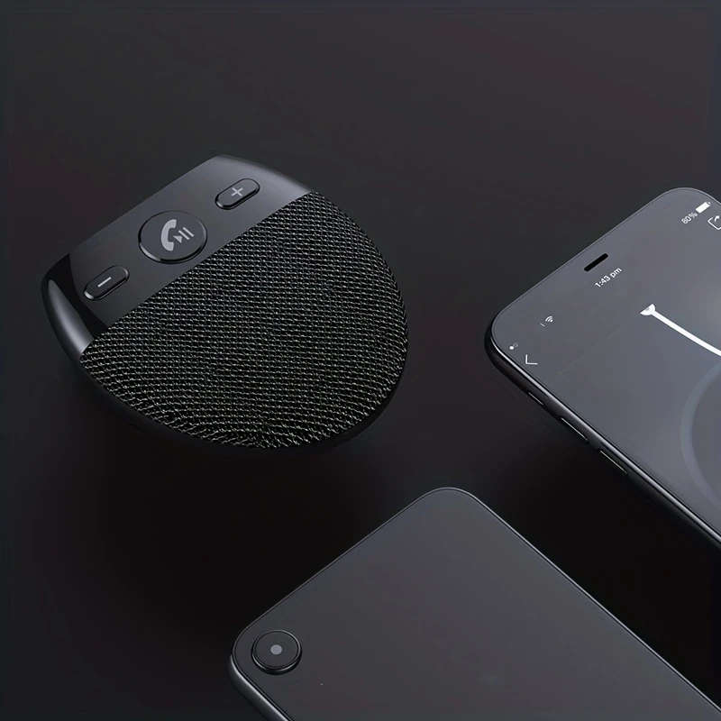 1Pc Wireless Vehicle Car V5.0 Speakers Handsfree Car Kit Hands Free Speakerphone Hands Free Sun Viso