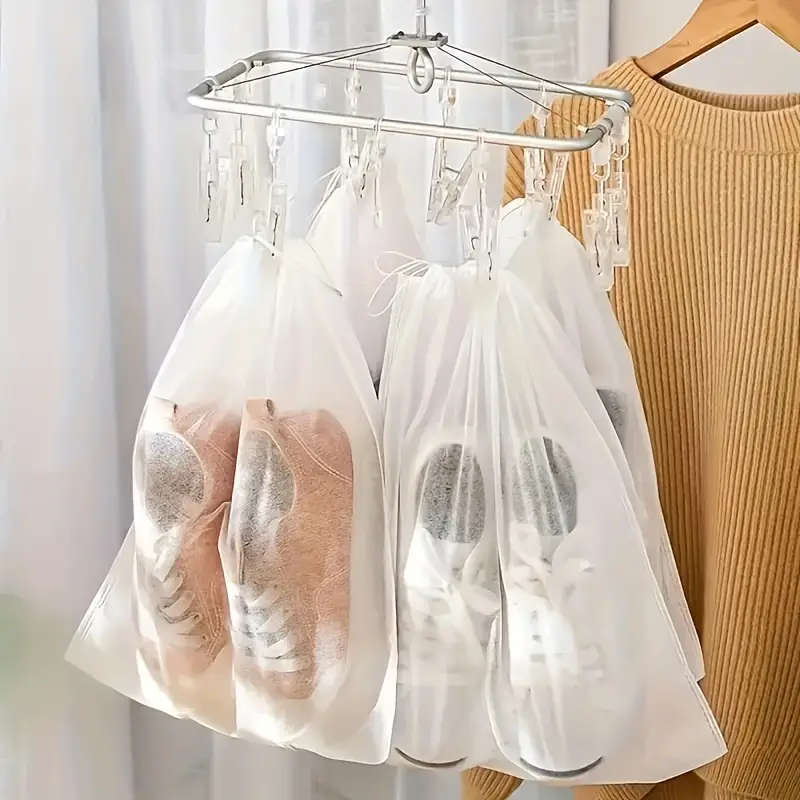 50-Piece Portable Shoe Organizer Bags