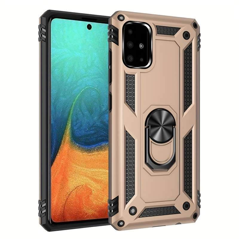 1pc Golden For Samsung Galaxy A71 Phone Cases
