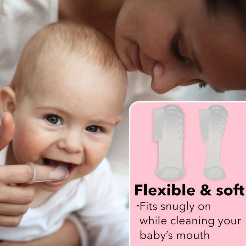 1pc Soft Baby Toothbrush Perfect For Teething Oral Cleaning Perfect For Kids Babies Halloween Thanks