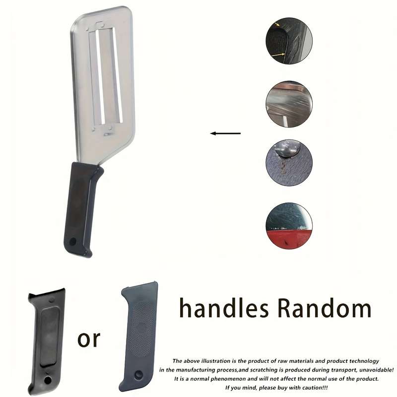 1pc Cabbage Kitchen Knife Cabbage Hand Chopper Metal Sauerkraut Knife Double Slice Planer