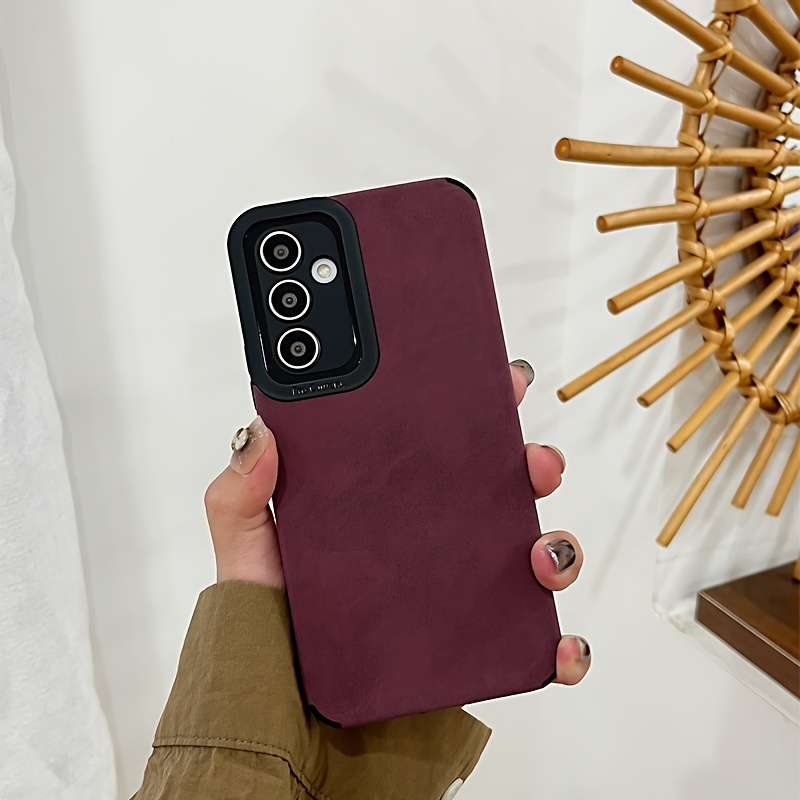1pc A Brown For Samsung Galaxy A52 Phone Cases