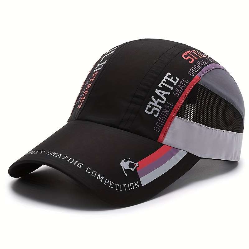 1pc Summer Baseball Cap for Outdoor Sun Protection Breathable And Quick-Drying Suitable for Both