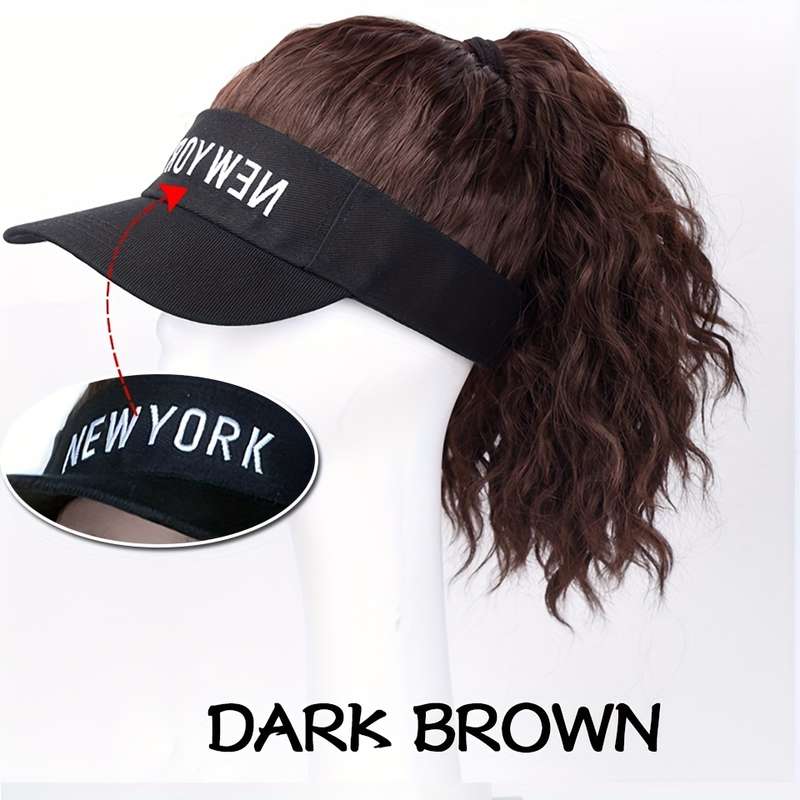 1Pc Light Brown 30.48cm Fashion Design Wig