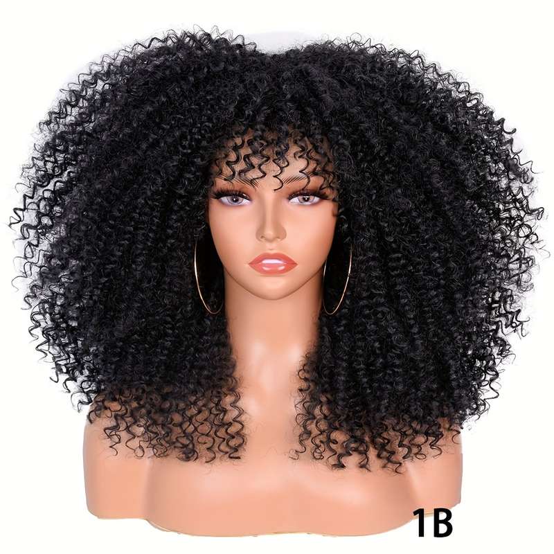 1Pc Deep Grey 40.64cm Fashion Design Wig