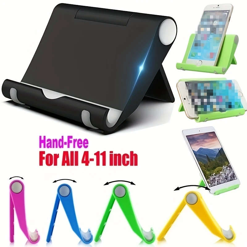 1pc Mobile Phone Holder Tablet Universal Lazy Stand Desktop Multifunctional Foldable Portable Phone