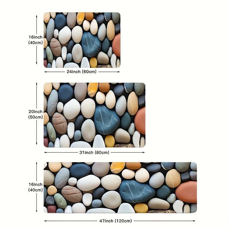 1Pc 15.7x23.62inch 40x60cm Floor Mat