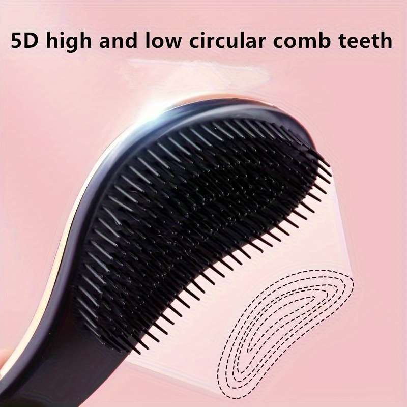 1pc Rose Golden Add Blue Pet Comb