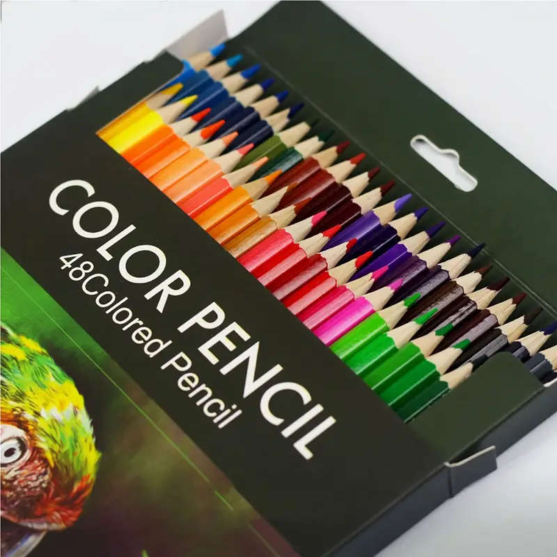 48pcs Colored Pencils Set for Adults Coloring Books with Sketchbook Professional Vibrant Artists