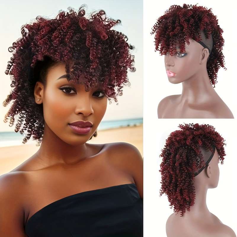1Pc 1B 30.48cm Fashion Design Wig