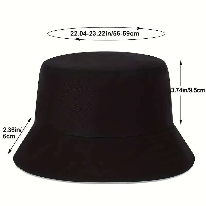 Trendy Lightweight Bucket Hat Printed Fisherman Hat For Women and Men
