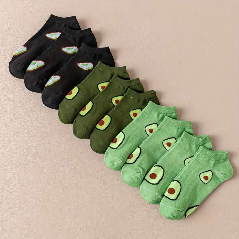 10 Pairs Of Mixed Colors One Size High Elastic Socks
