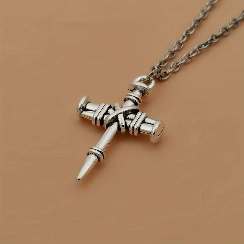 1 Piece A 210d Jesus Theme Pendant