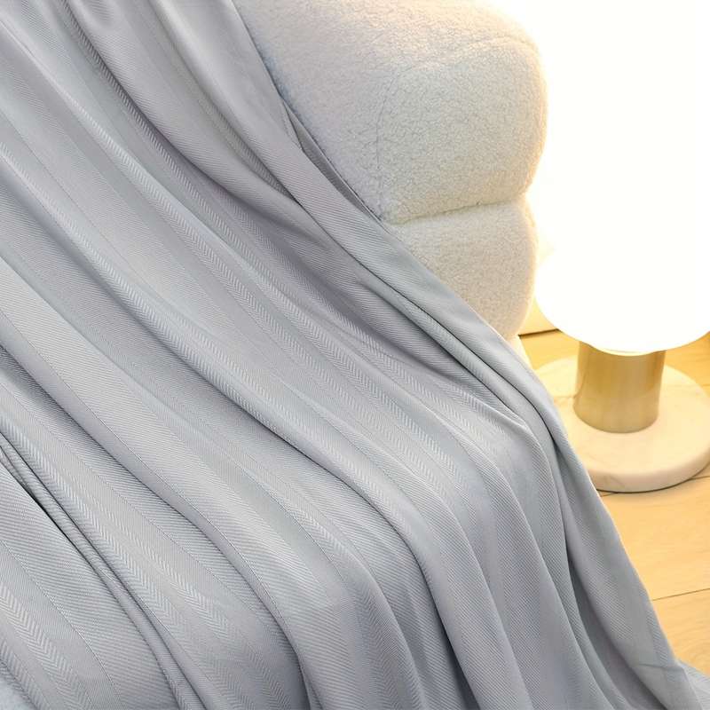 1ps Blanket Color Gray size FULL 152X203CM