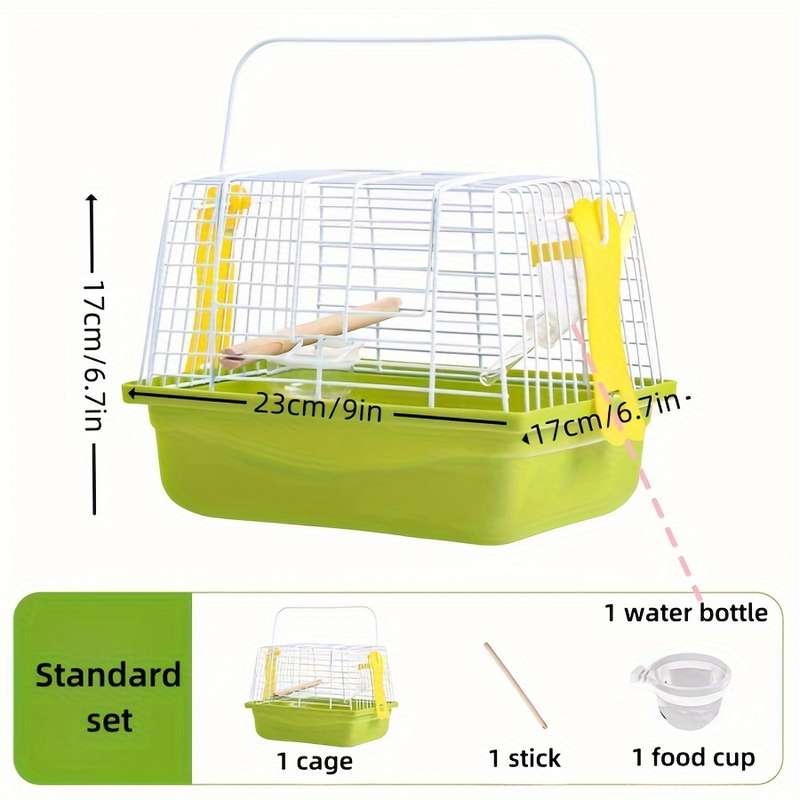 1pc Black Pet Cage