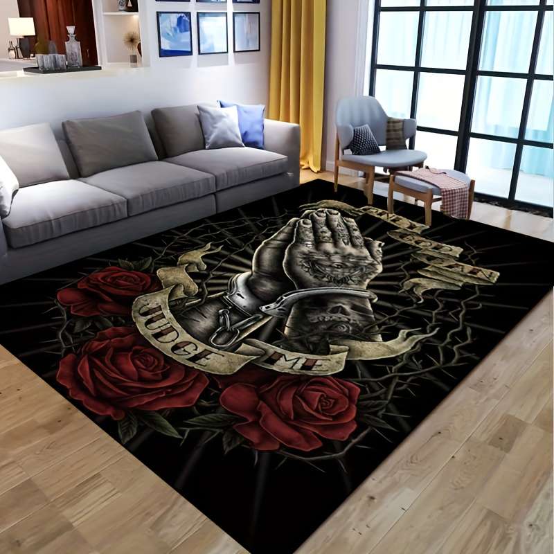 1Pc 78.74x119.38cm Floor Mat