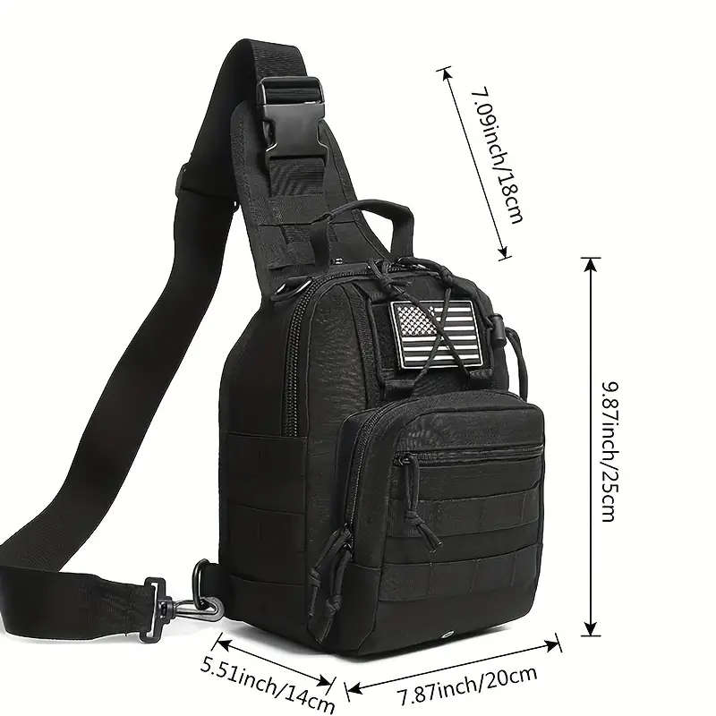 Outdoor Bag Chest Bag Chest Bag Satchel For Every Day Carry Christmas Halloween And Thanksgiving