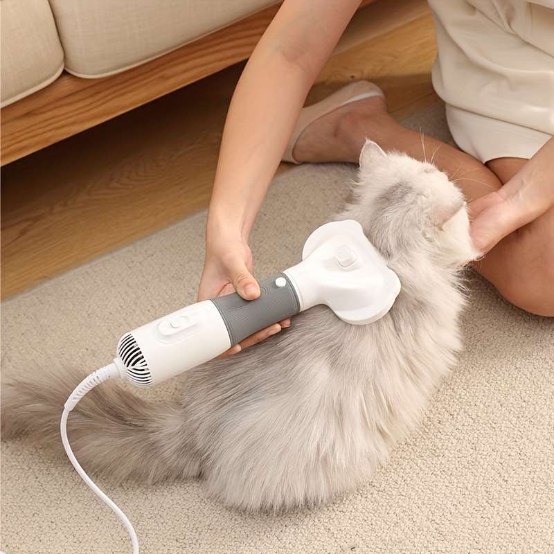 1pc Gray Pet Comb