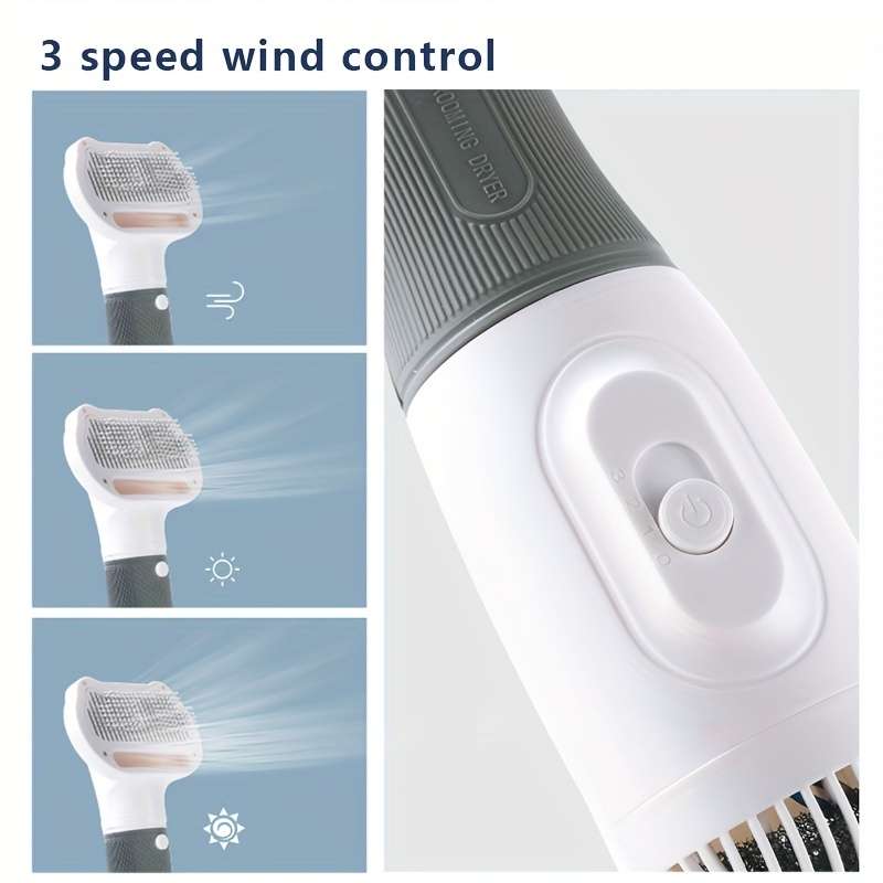 1pc Gray Pet Comb